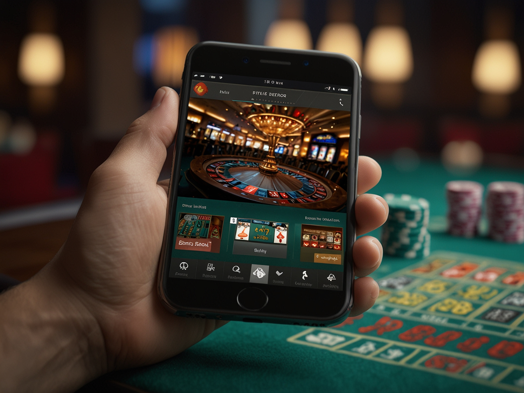 Wersja mobilna Flagman Casino